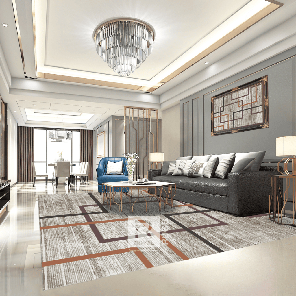 RoyalRugs - Karpet PREMIUM VINTAGE Permadani  - Karpet Ruang Tamu Estetik Tebal Anti Slip Lembut