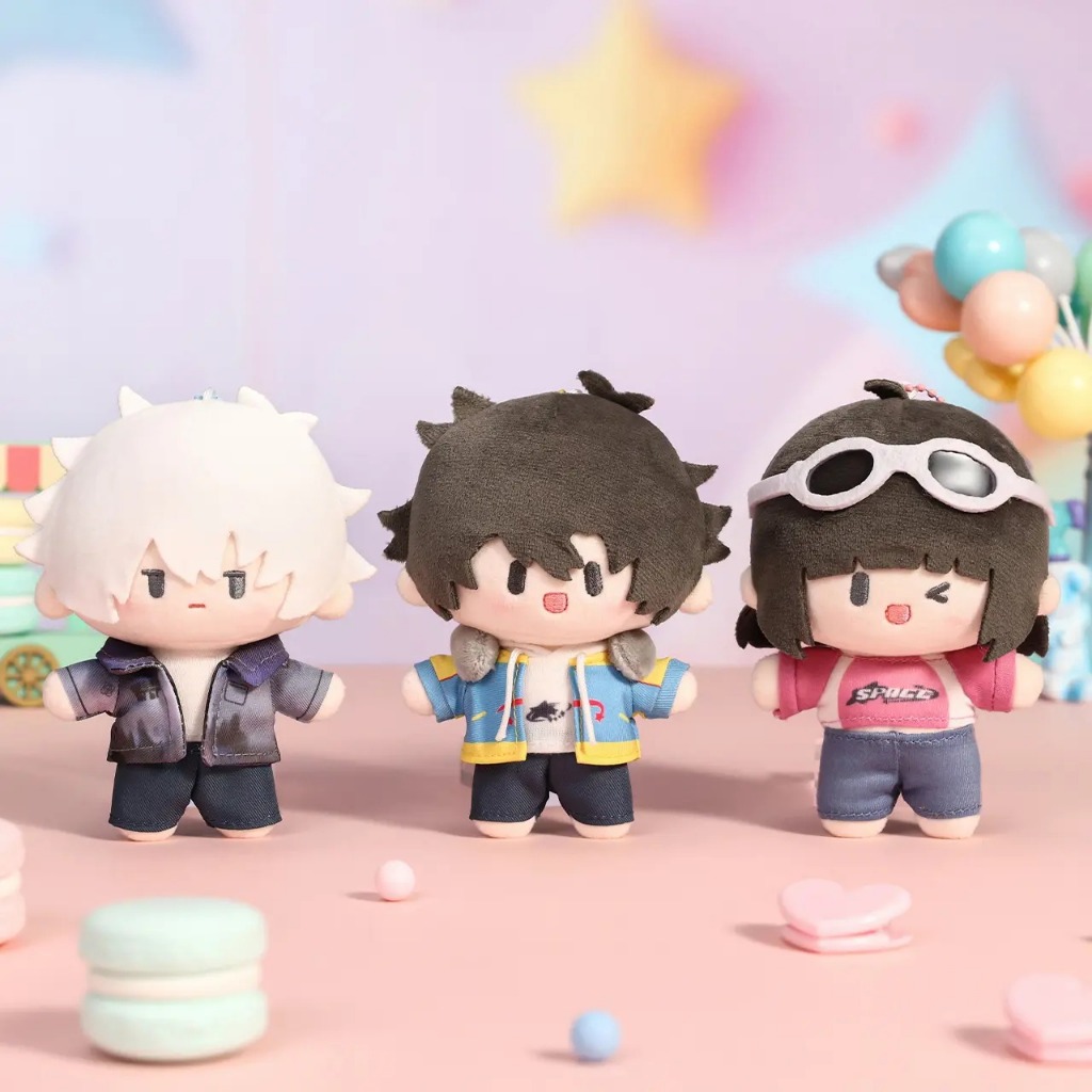 READY STOCK LINK CLICK [BiliGoods] Retro Time Plush Doll Pendant 12cm