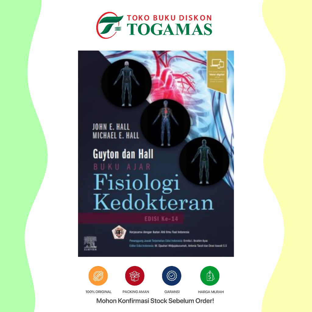 [PROMO USANG] Buku Ajar Fisiologi Kedokteran (Guyton Dan Hall) 14  - GUYTON E. HALL, MICHAEL E. HALL