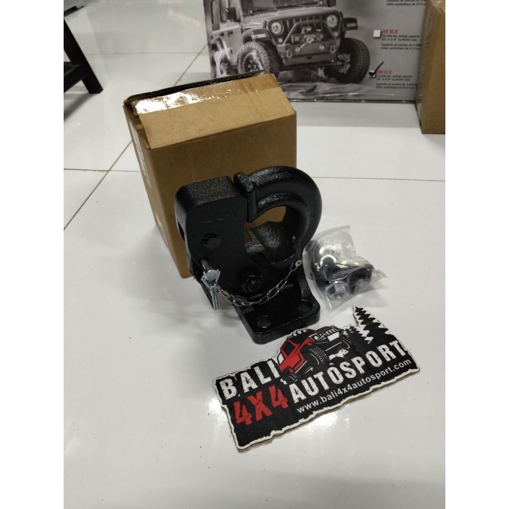 Bopel Kakak Tua Towing Hook Heavy Duty 3.70 kg - Towing Pintle Hook Aksesoris Mobil Offroad Standar 