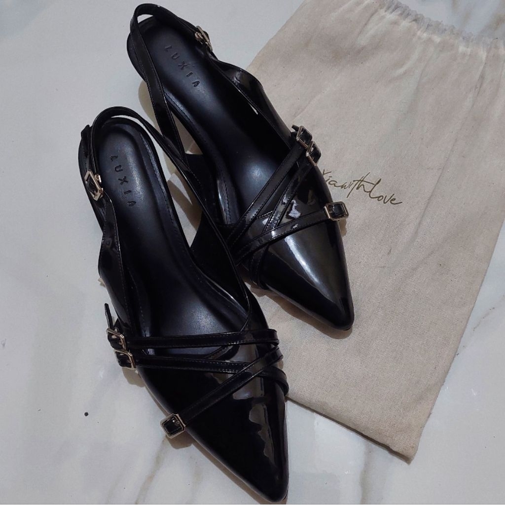Luxia - Paula Heels (Black) size 42