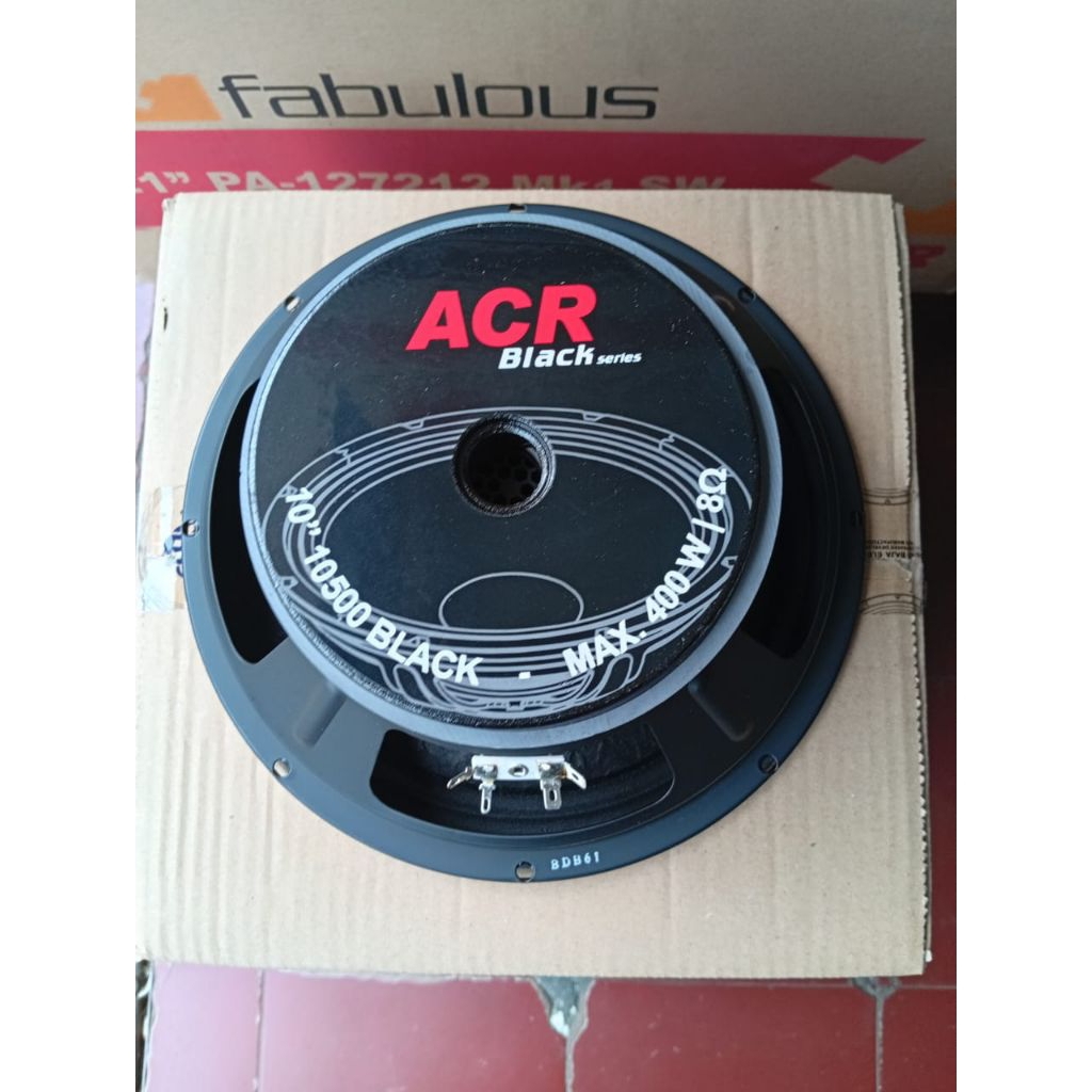 SPEAKER ACR 10 INCH 10500 BLACK MAX POWER 400 WATT