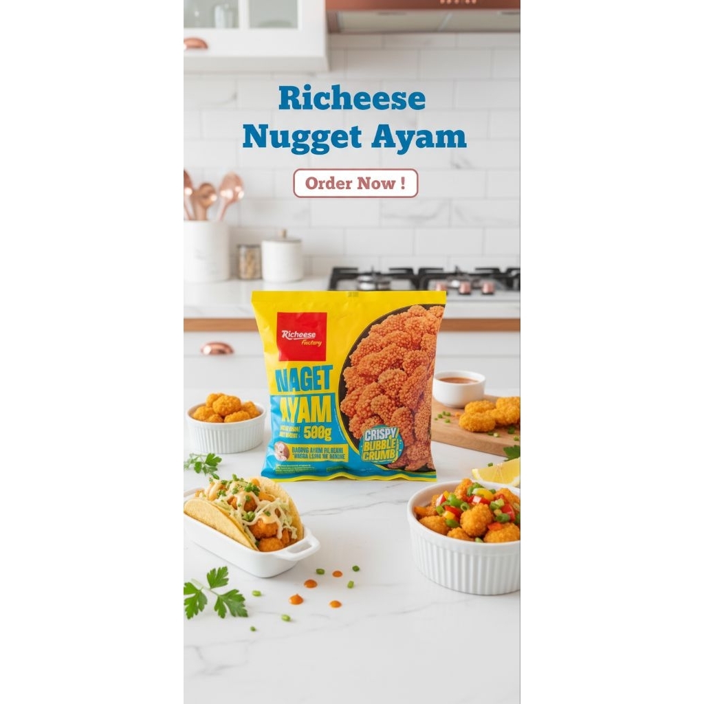 Richeese Chicken Nugget 450gr