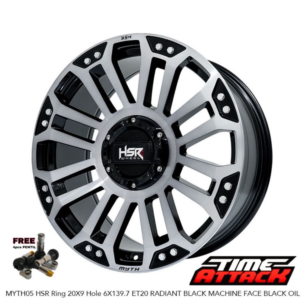 Velg Mobil GWM TANK Ring 20 HSR WHEEL MYTH05 Velg HSR R20