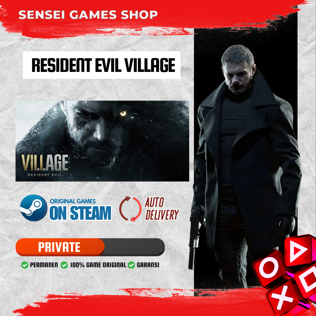 [BONUS GAME RANDOM] Resident Evil Village / RE Village / AUTO DELIVERY / STEAM / Game PC / Games Com