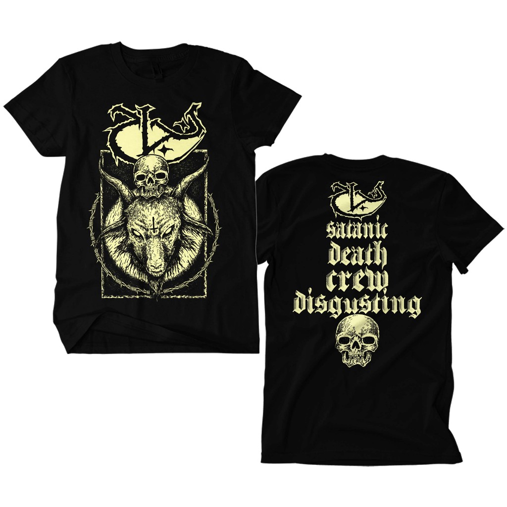 Najah - Satanic Tshirt hitam