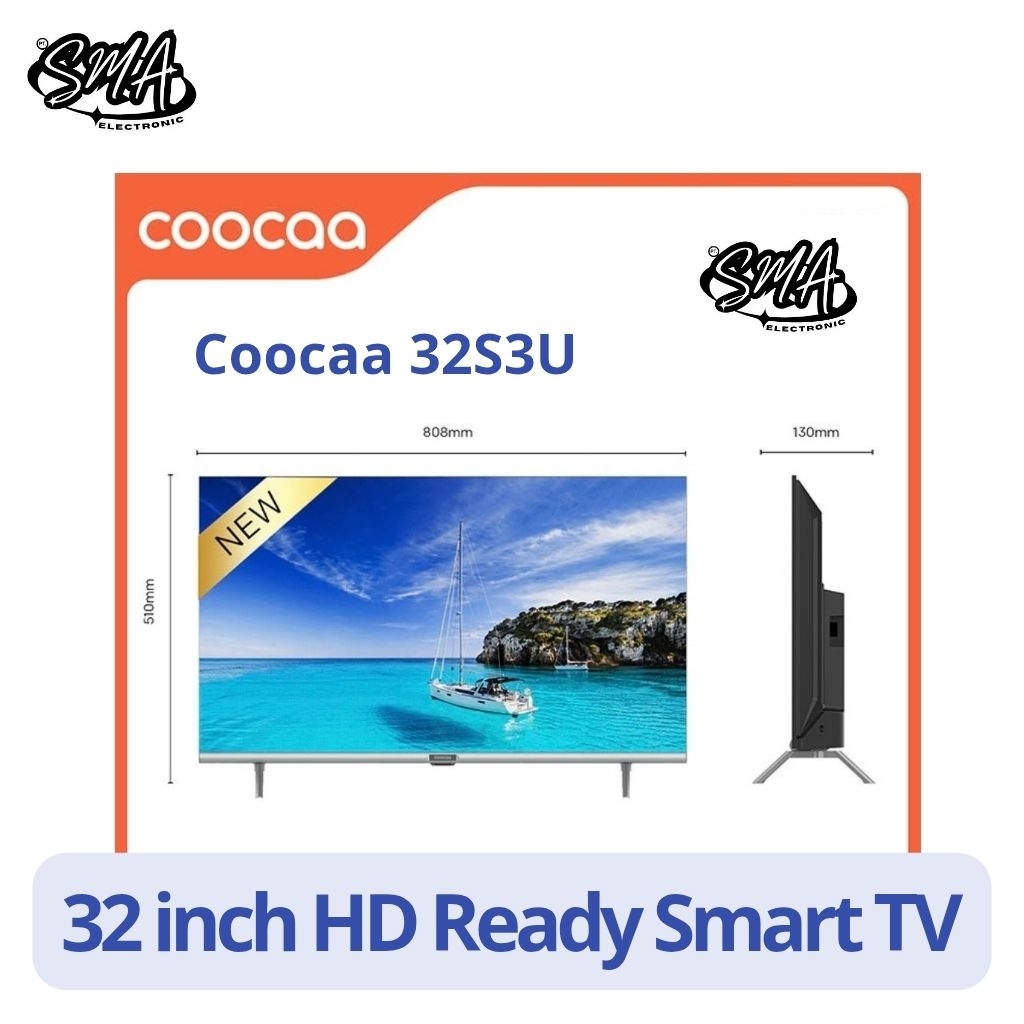 32S3U COOCAA YOUTUBE DIGITAL FRAMELESS 32INCH INCH 32INCH SMART TV