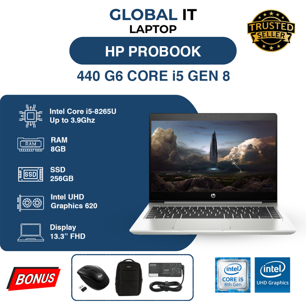 HP PROBOOK 440 G6 CORE i5 GEN 8