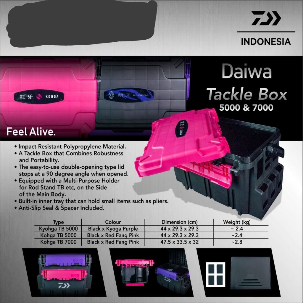 Tackle Box Daiwa KYOHGA KOHGA 5000 | Original