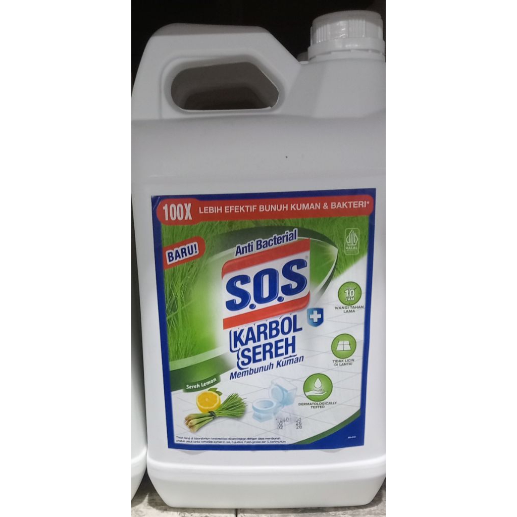 Karbol Sereh SOS 5 Liter