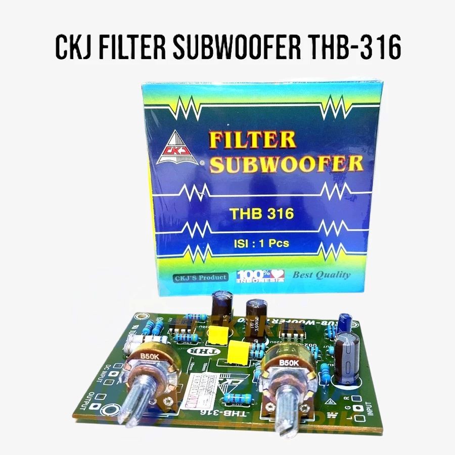 Kit Filter Subwoofer CKJ THB 316 2 Potensio