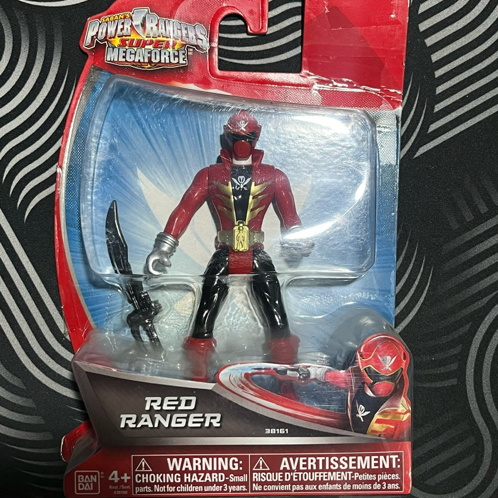 Action Figure Power Rangers Super Megaforce red rangers MISB