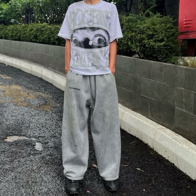 Sweatpants Baggy | Celana Gombrong | Celana Baggy | Celana Fleece Baggy