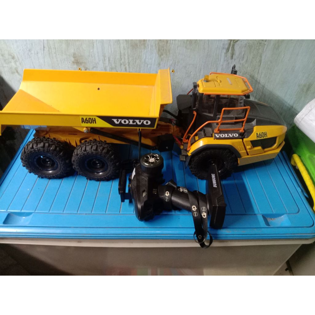 RC bruder dump truck conversi