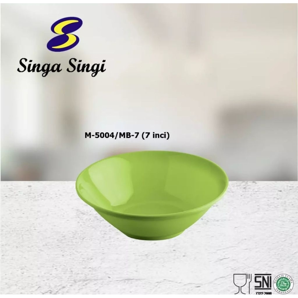 mangkok melamin( singa singi)