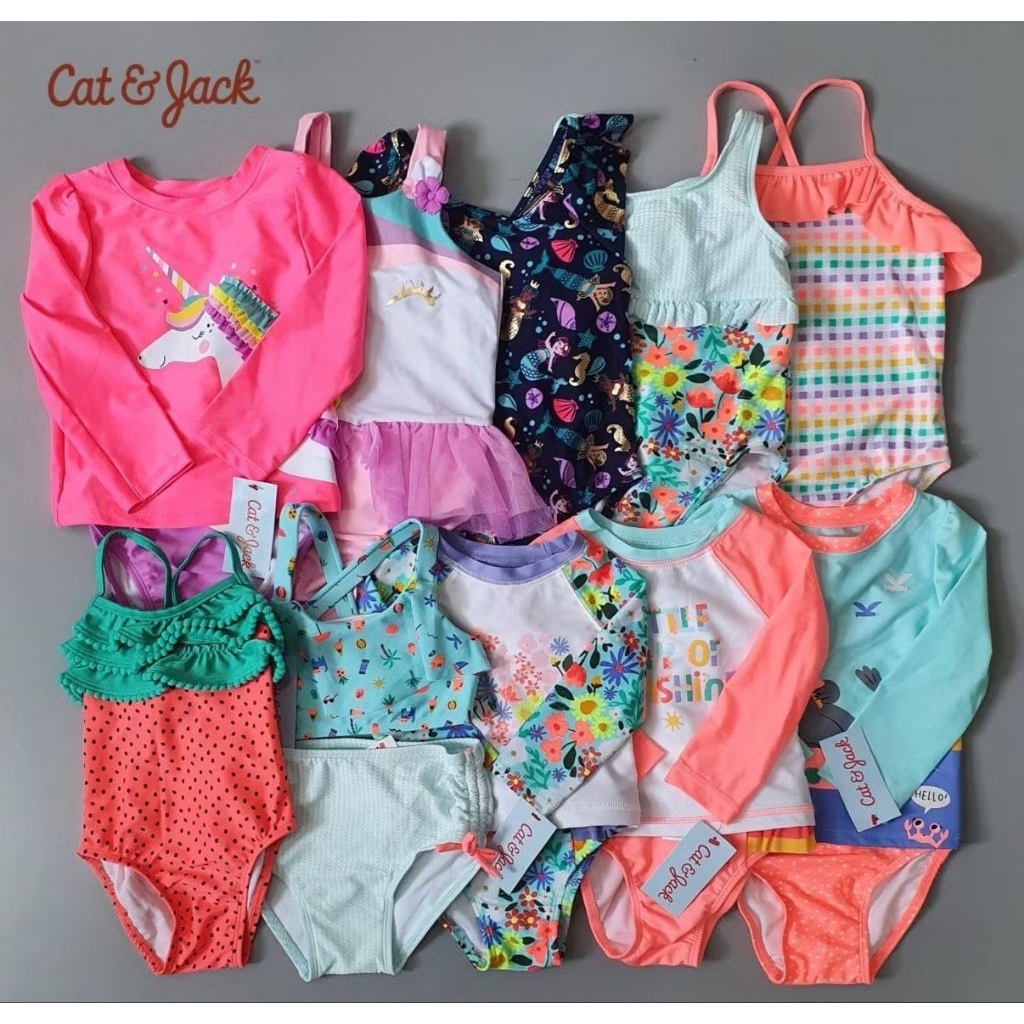 baju renang cat&Jack anak cewek 1-5 tahun