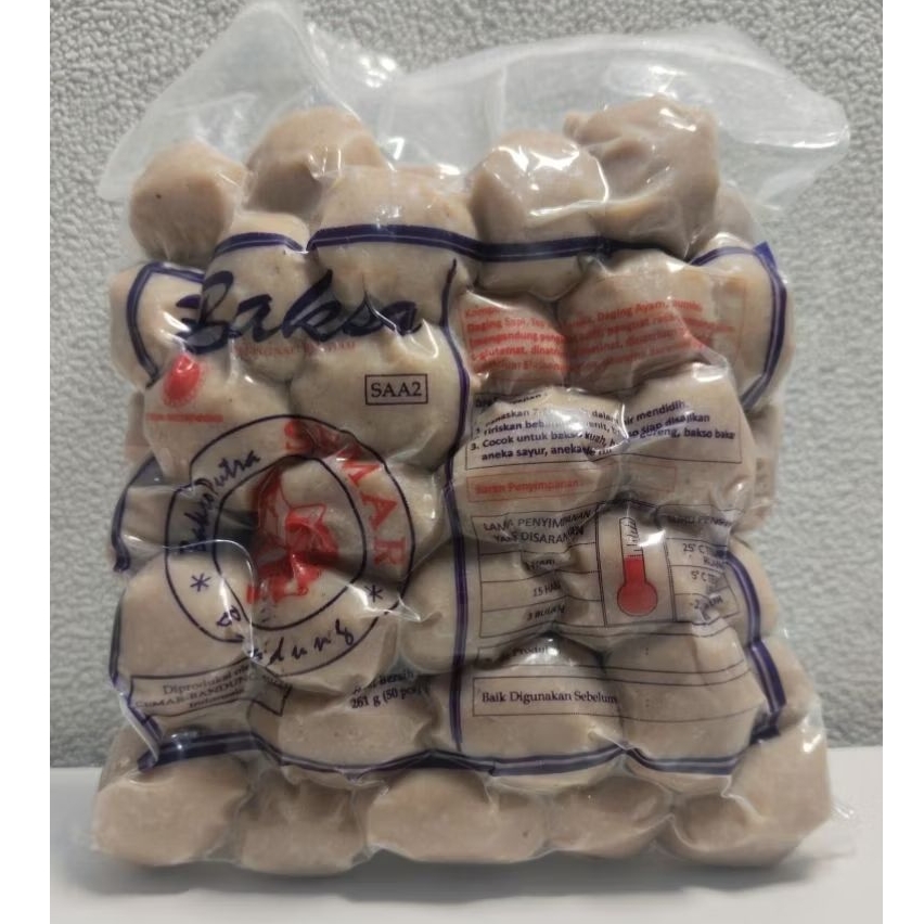 BAKSO SAPI SUPER KECIL CAP SEMAR ISI 50