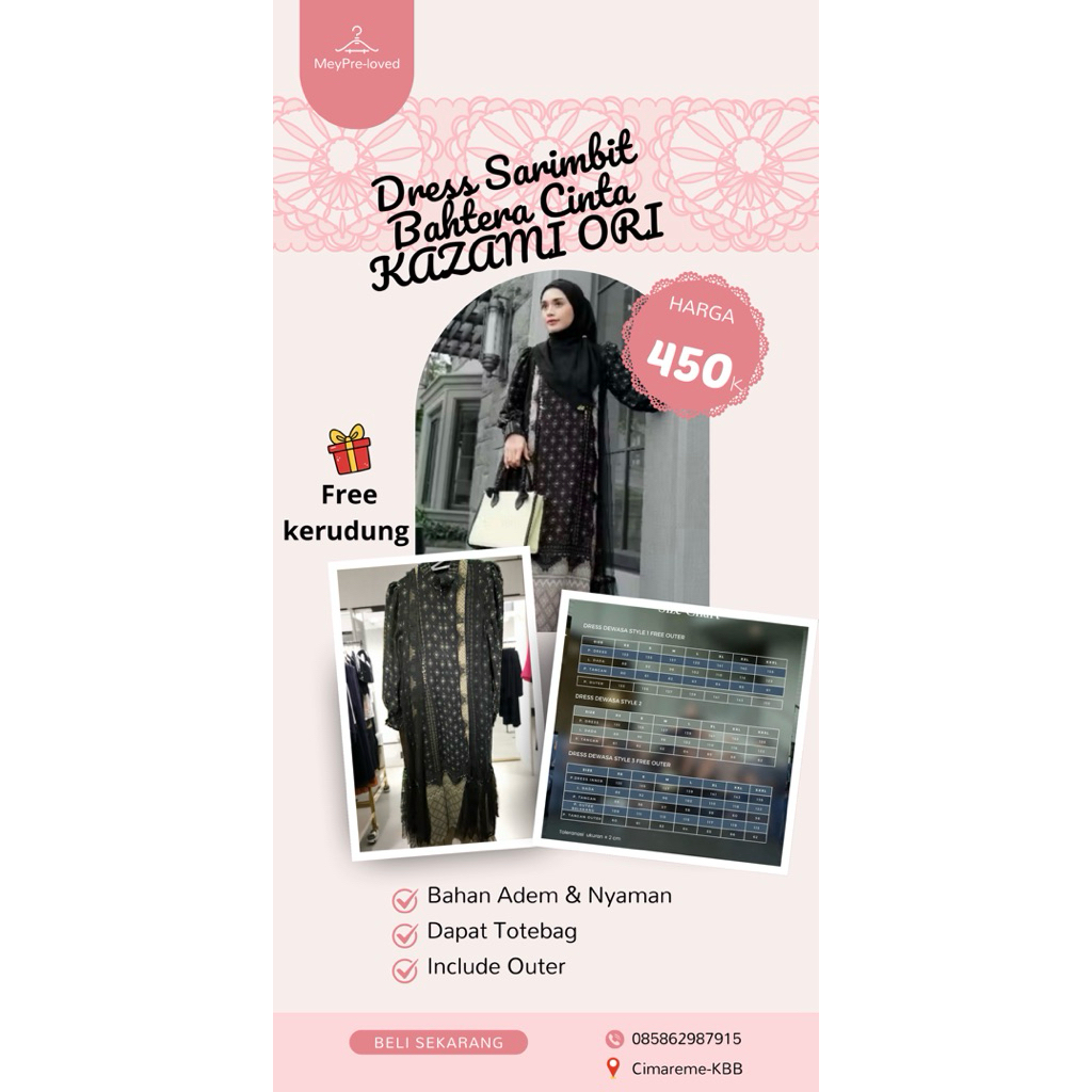 PL Dress Kazami Bahtera Cinta