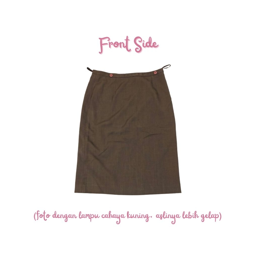 ROK VINTAGE rok kerja y2k premium