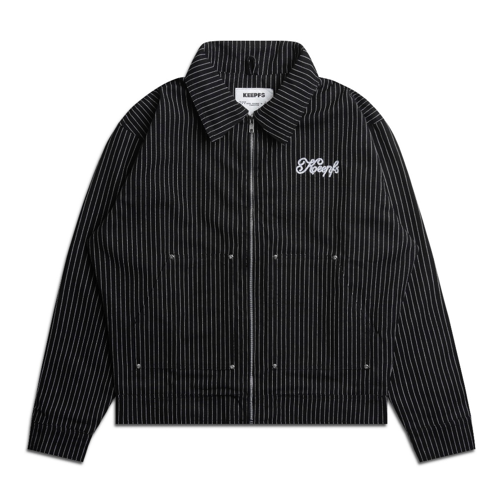 KEEPFS | Work Jacket Wabash Denim Black | Triumph