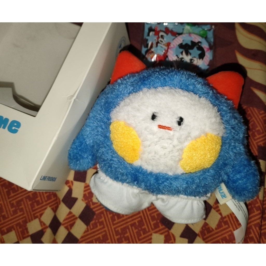 BOOKED wts truz treasure jeongwoo woopy minini costume plush doll unsealed