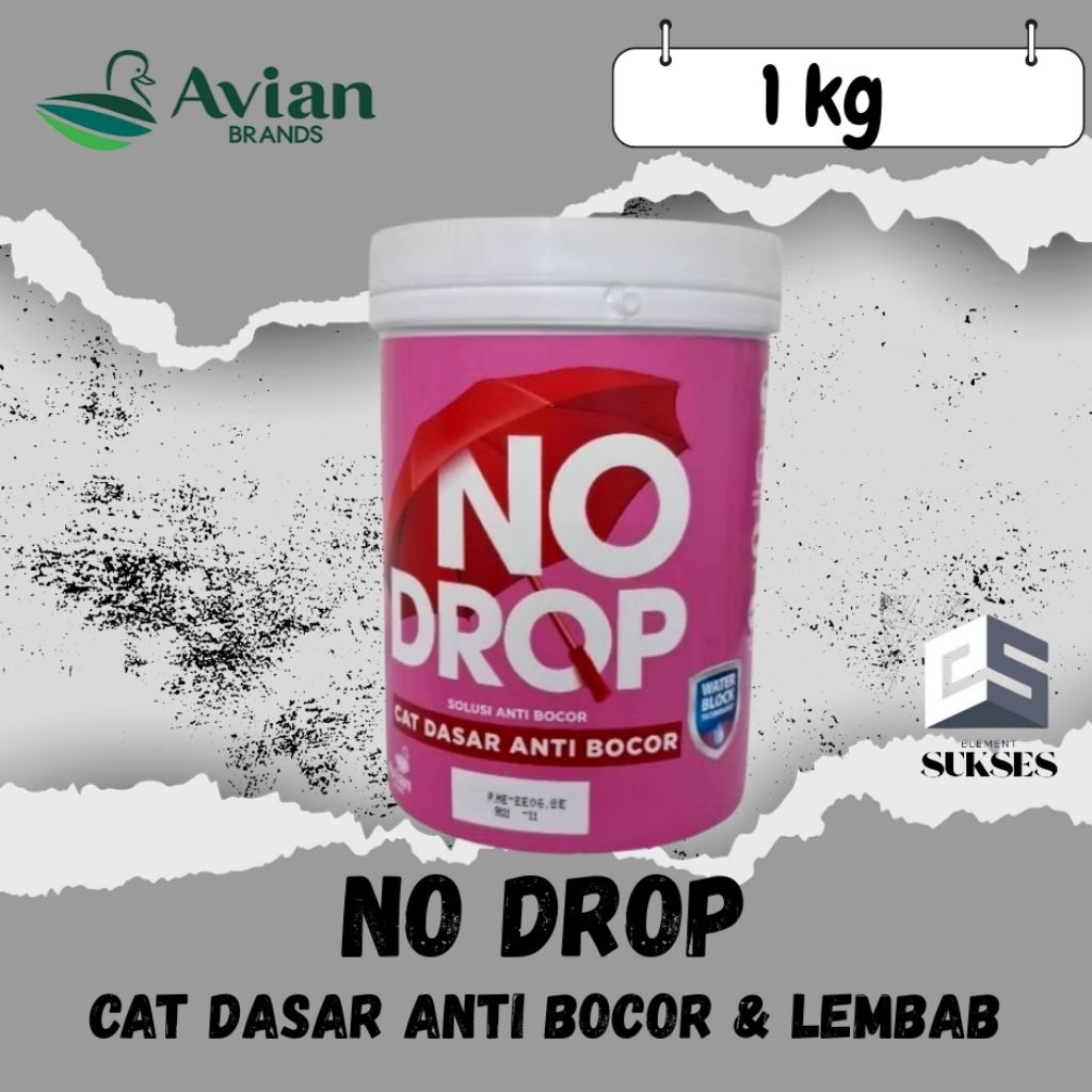 NO DROP CAT DASAR Cat tembok pelapis anti bocor 1Kg