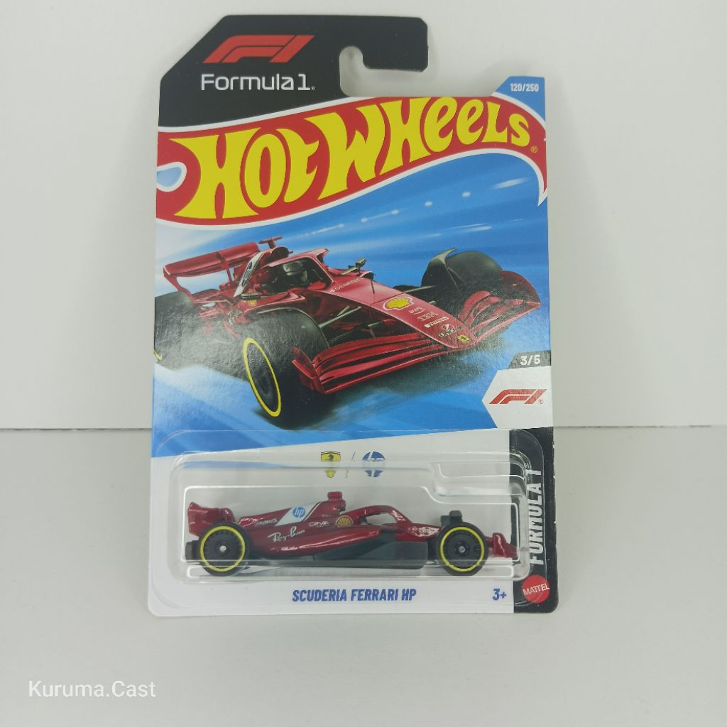 [Ferrari] Hotwheels Sceduria Ferrari HP Formula 1 Mulus No crack