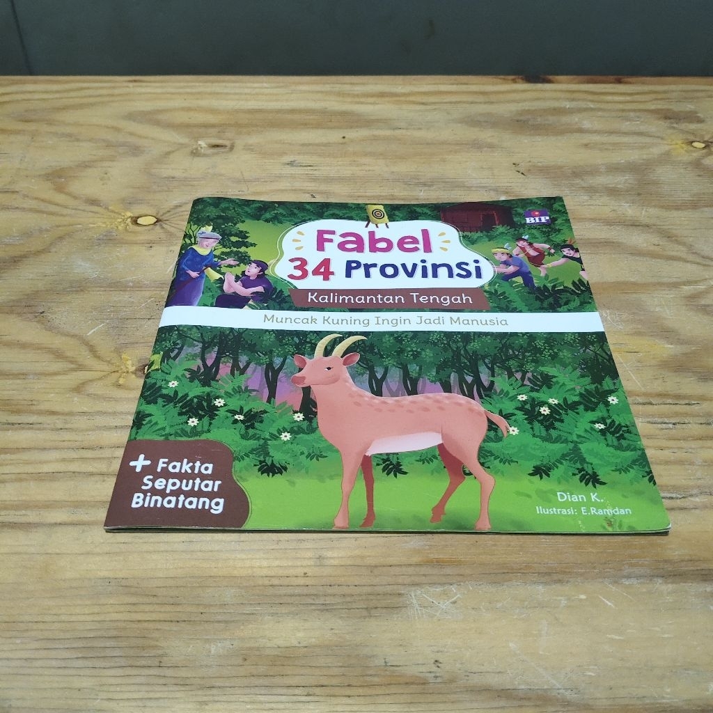 Buku Fabel 34 Provinsi Kalimantan Tengah