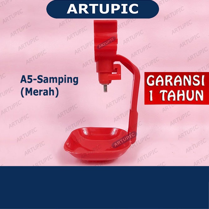Nipple Nipel Nepel A5-SAMPING MERAH Artupic ayam broiler pedaging putih puyuh