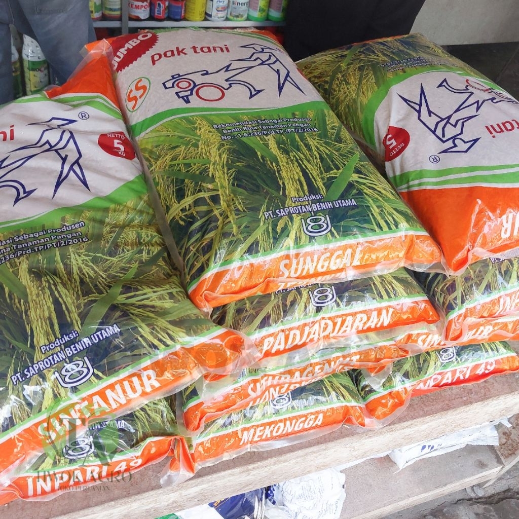 Benih Padi PAK TANI Saprotan Utama 5 Kg - SINTANUR INPARI 49 SUNGGAL MEKONGGA Unggul