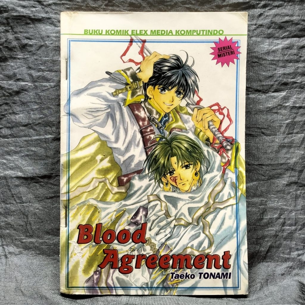 KOMIK BUKU FISIK SERIAL MISTERI BLOOD AGREEMENT 1 BUKU TAMAT INDONESIA FULLSET LENGKAP
