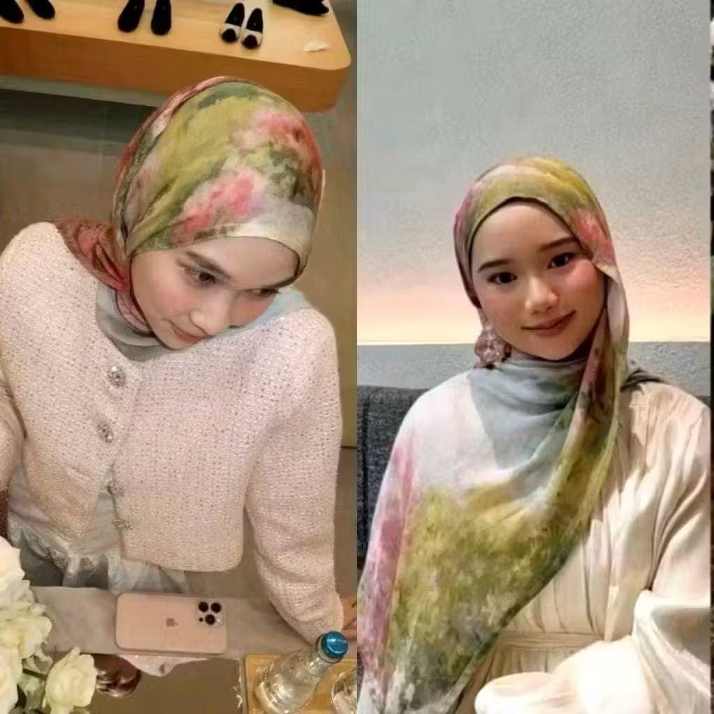 HIJAB PASHMINA MOTIF PRINTING CERUTY BABYDOLL