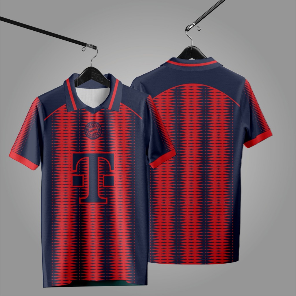 JERSEY FANTASY BAYERN MUNCHEN FC RETRO BERKUALITAS