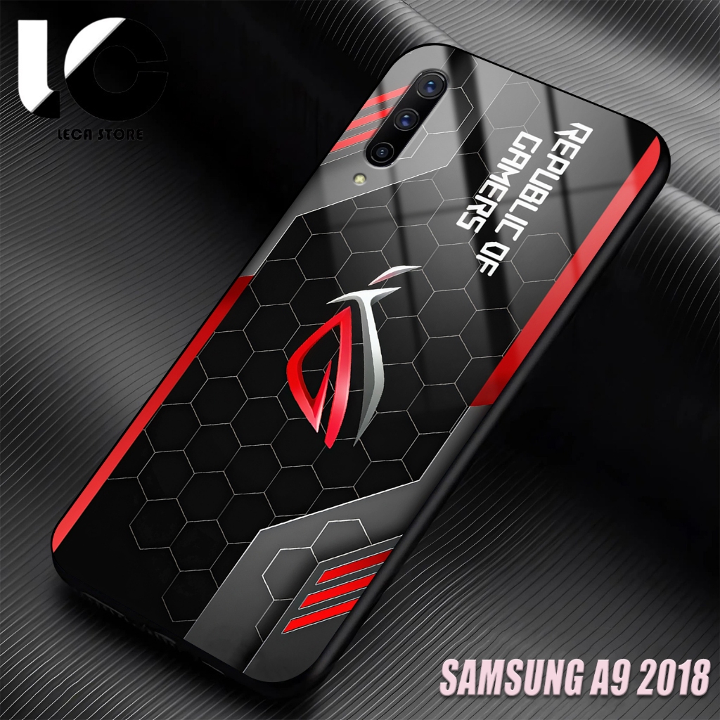 Casing Hp SAMSUNG A9 2018 Softcase SAMSUNG A9 2018 Case Glossy Cassing kaca kilau Pelindung Hp Akses