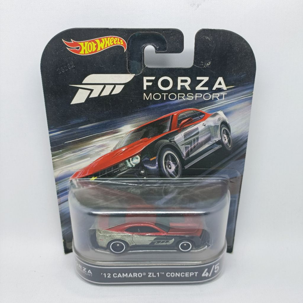 Hot Wheels Forza Motorsport 12 Camaro ZL1 Concept 4/5 Original Mattel
