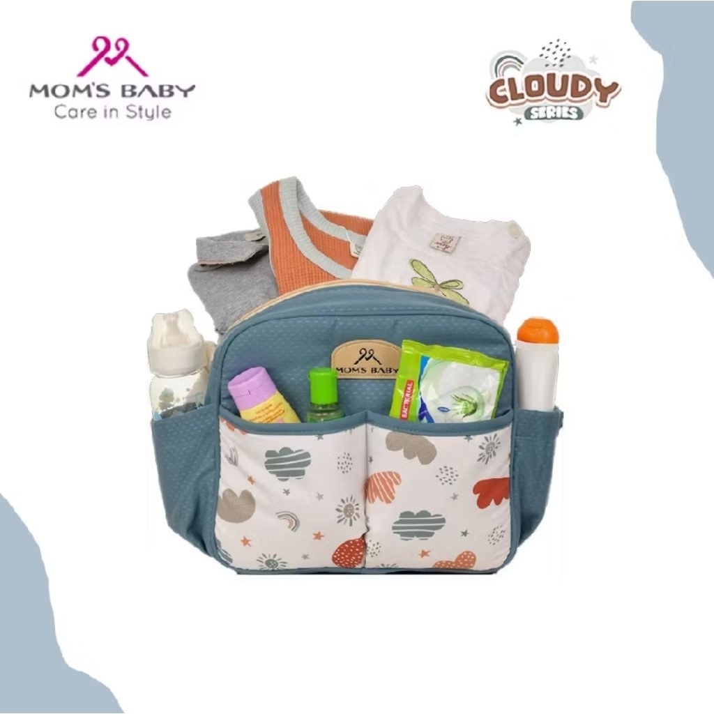 Moms and Baby Bag Cloudy Series