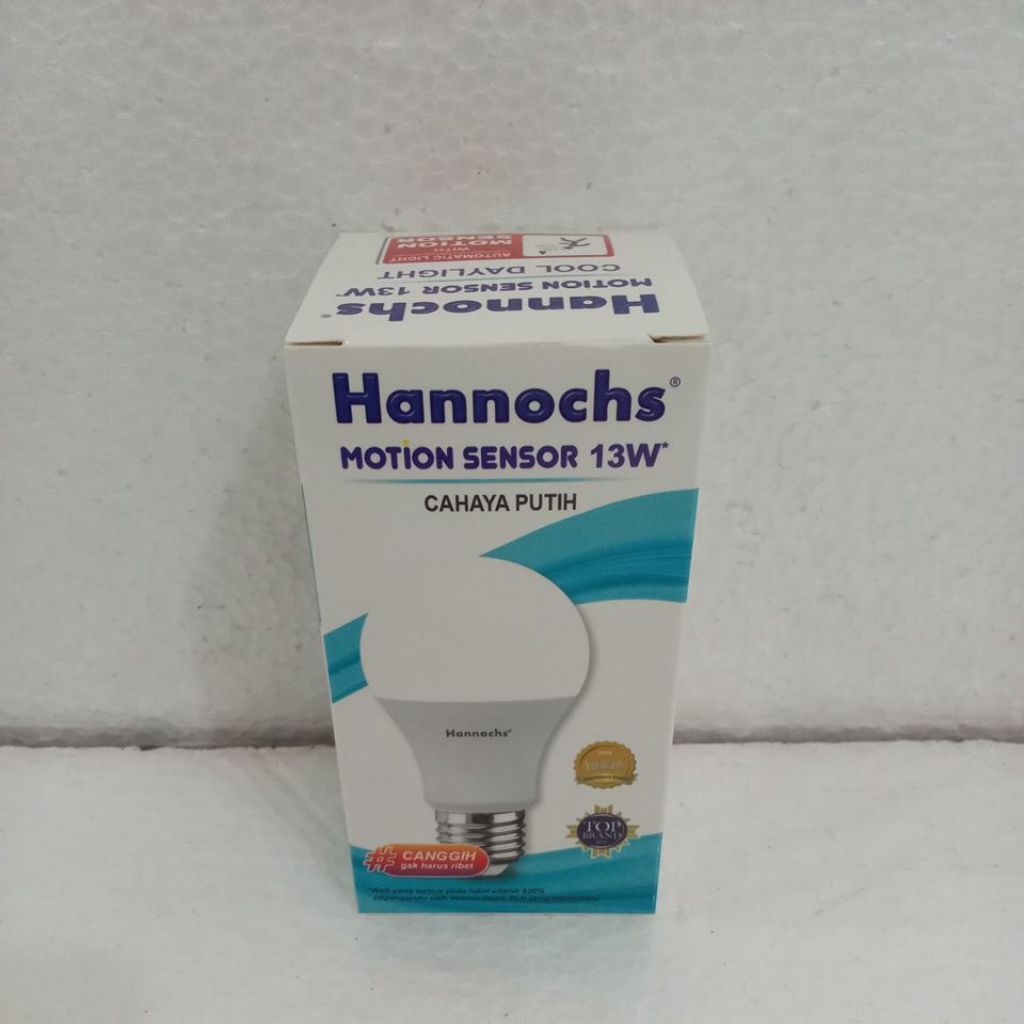 Led Hannochs Motion Sensor 13w - Lampu Hannochs Sensor Gerak