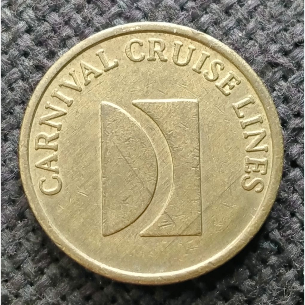 Koin Token Amerika 25 Carnaval Cruise Line Casino