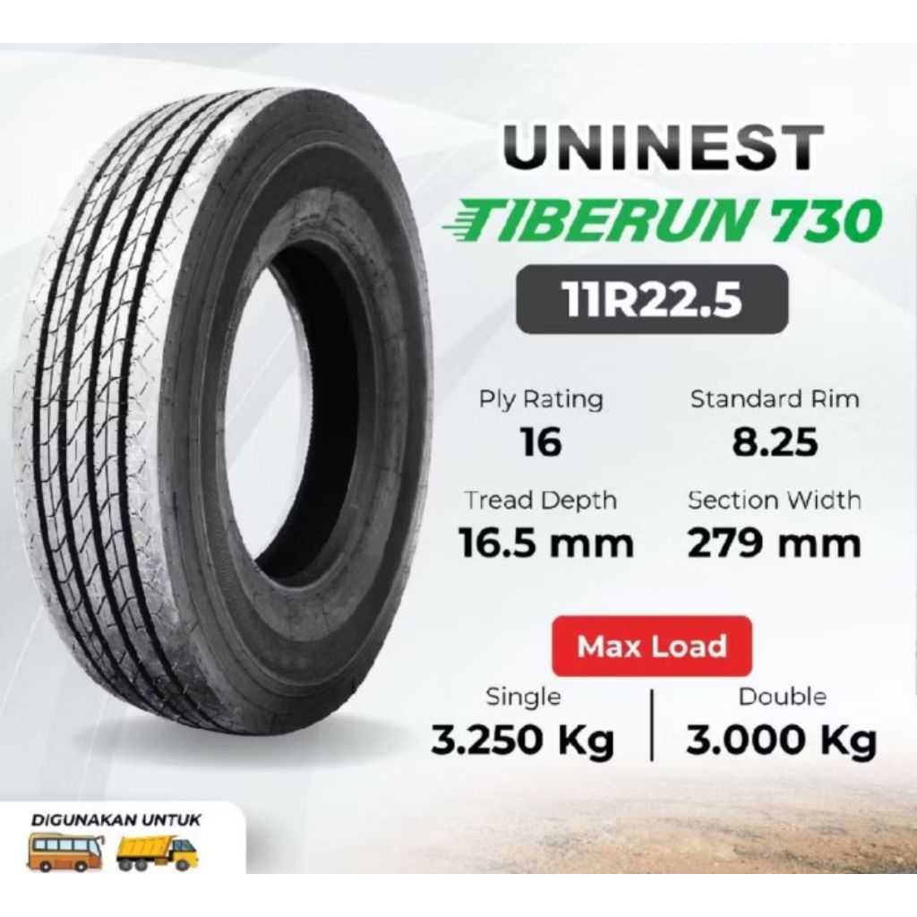 Ban truk / bus 11 R22,5 16PR