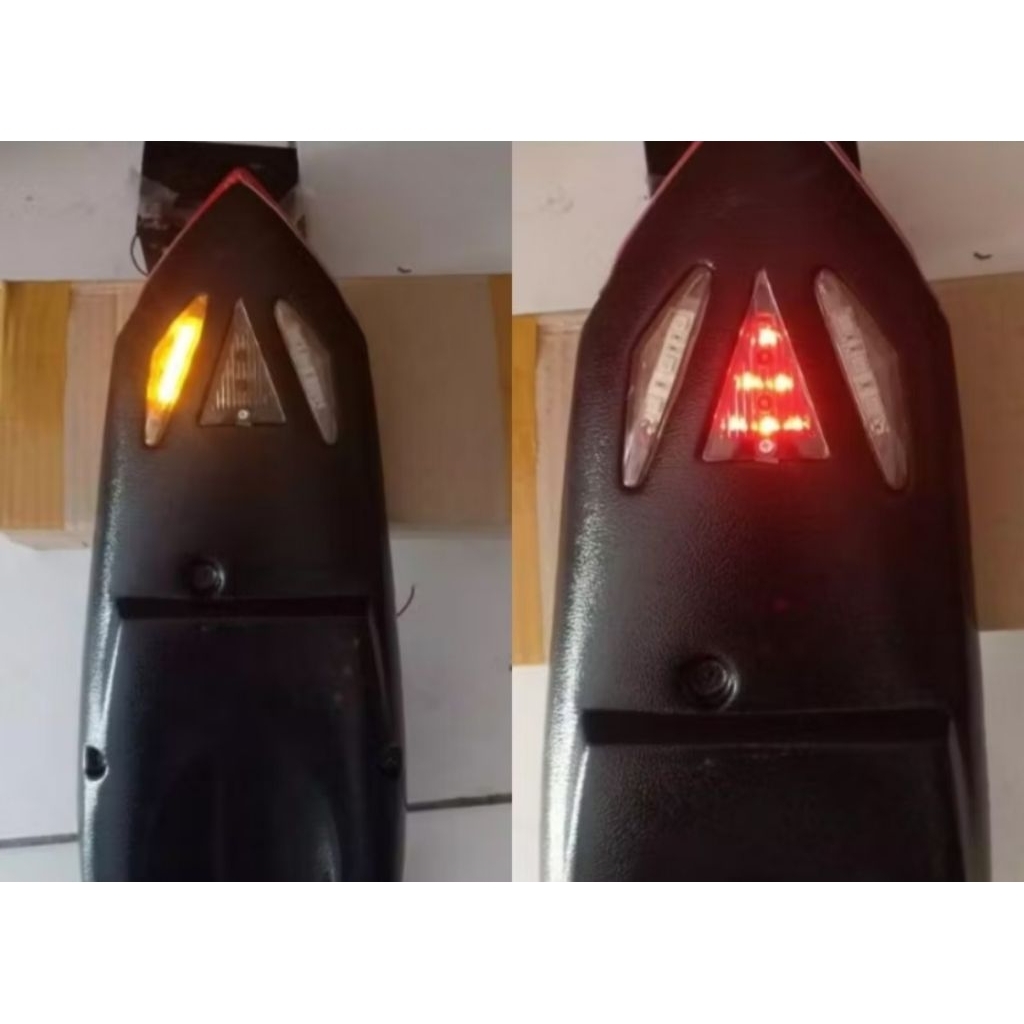 undertail Sonic 150 dilengkapi lampu LED 3in1 selancar sonic 150 fender sonic 150 spakbor belakang S