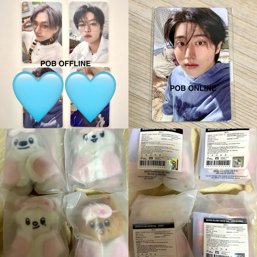 (ready ina) stray kids skzoo wolfchan jiniret quokka bbokari bangchan leeknow hyunjin han jisung pob