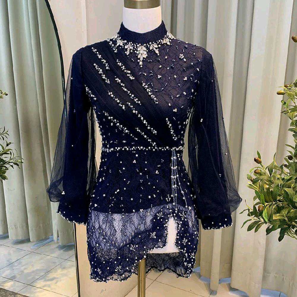 Kebaya Mewah Bahan Brokat Canthili Premium Kebaya Lamaran Wisuda