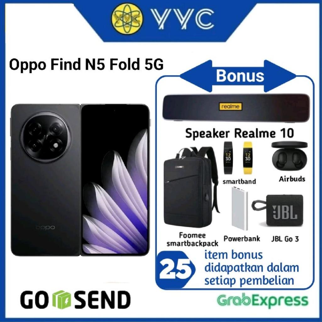 Oppo Find N5 Fold 5G Ram 16/512GB [Ram 16GB Internal 512GB] - Garansi Resmi