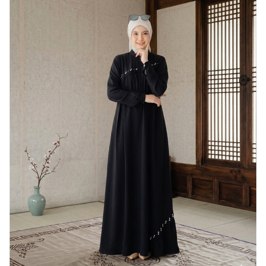GAMIS DAISHI DRESS BY LUBI FASHION - BAJU BUSANA MUSLIM GAMIS KONDANGAN LEBARAN WANITA DEWASA REMAJA