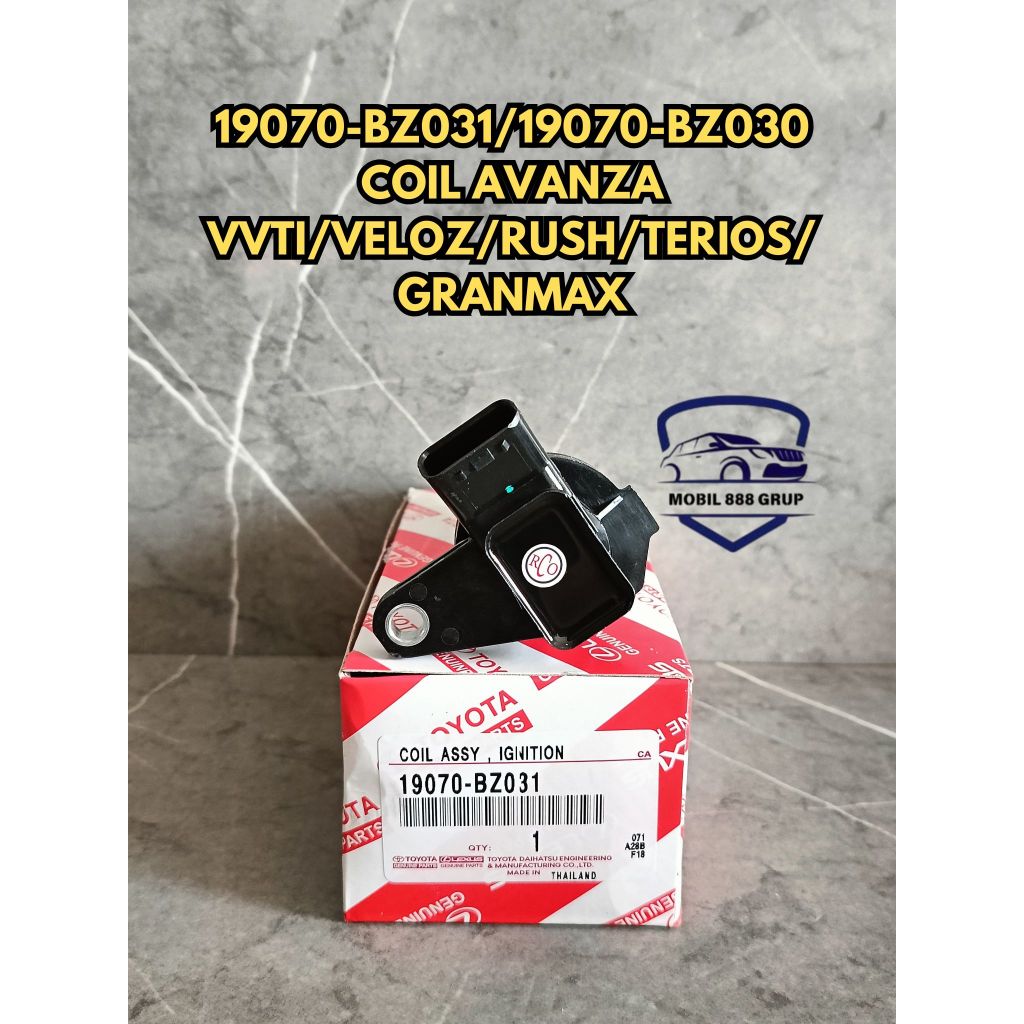 COIL KOIL KUIL IGNITION VELOZ RUSH TERIOS GRAND MAX ASLI 19070-BZ031