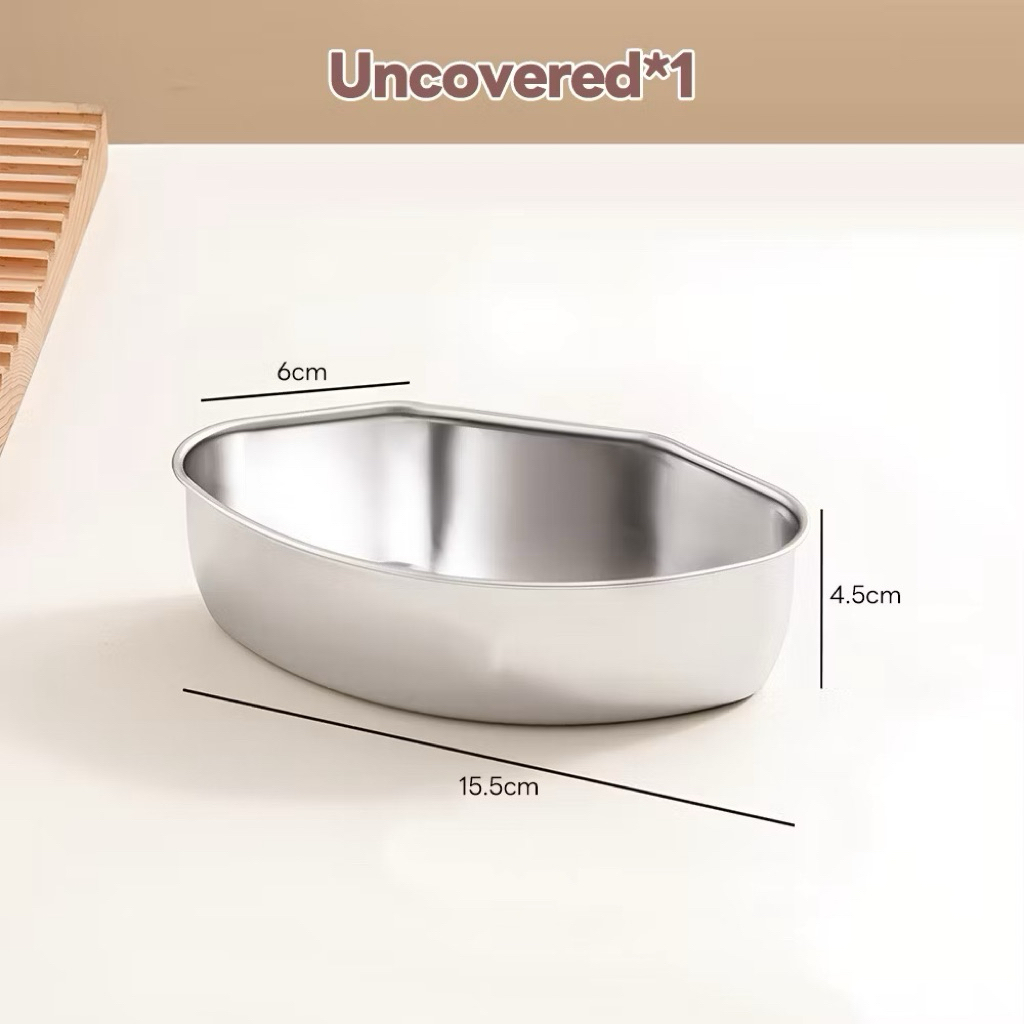 Wadah Kukus Mini Mangkok Kotak Kukus Panci Wadah Kukus Makanan Stainless Steel