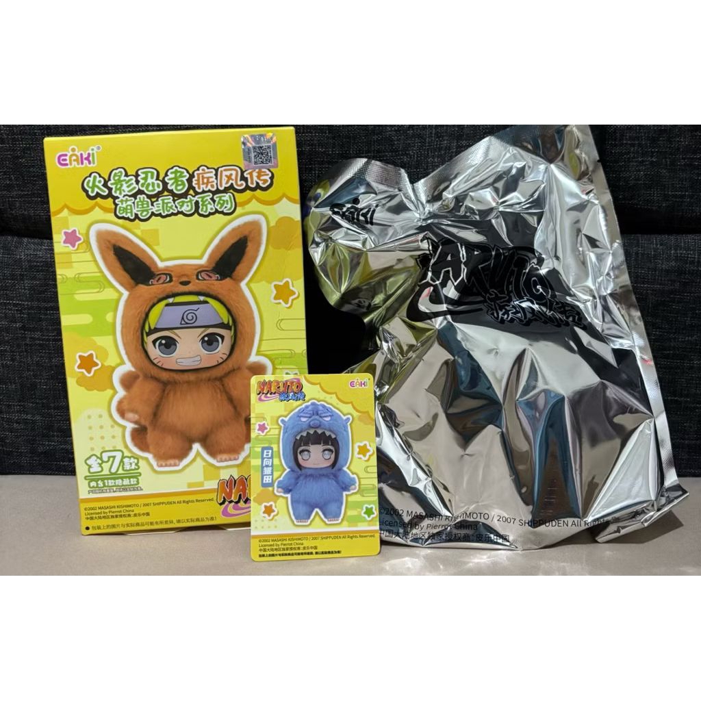 Top Toy Eaki Naruto Beast Party Labubu Hinata