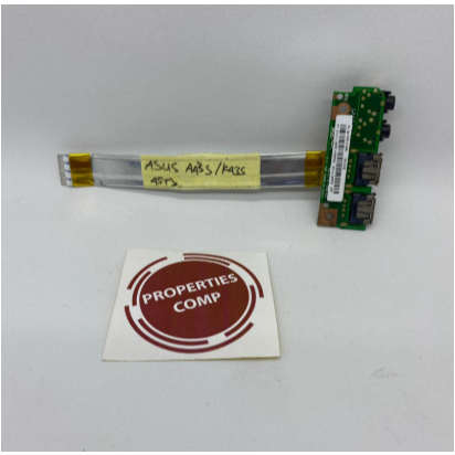 port USB + audio jack asus A43s (K43)