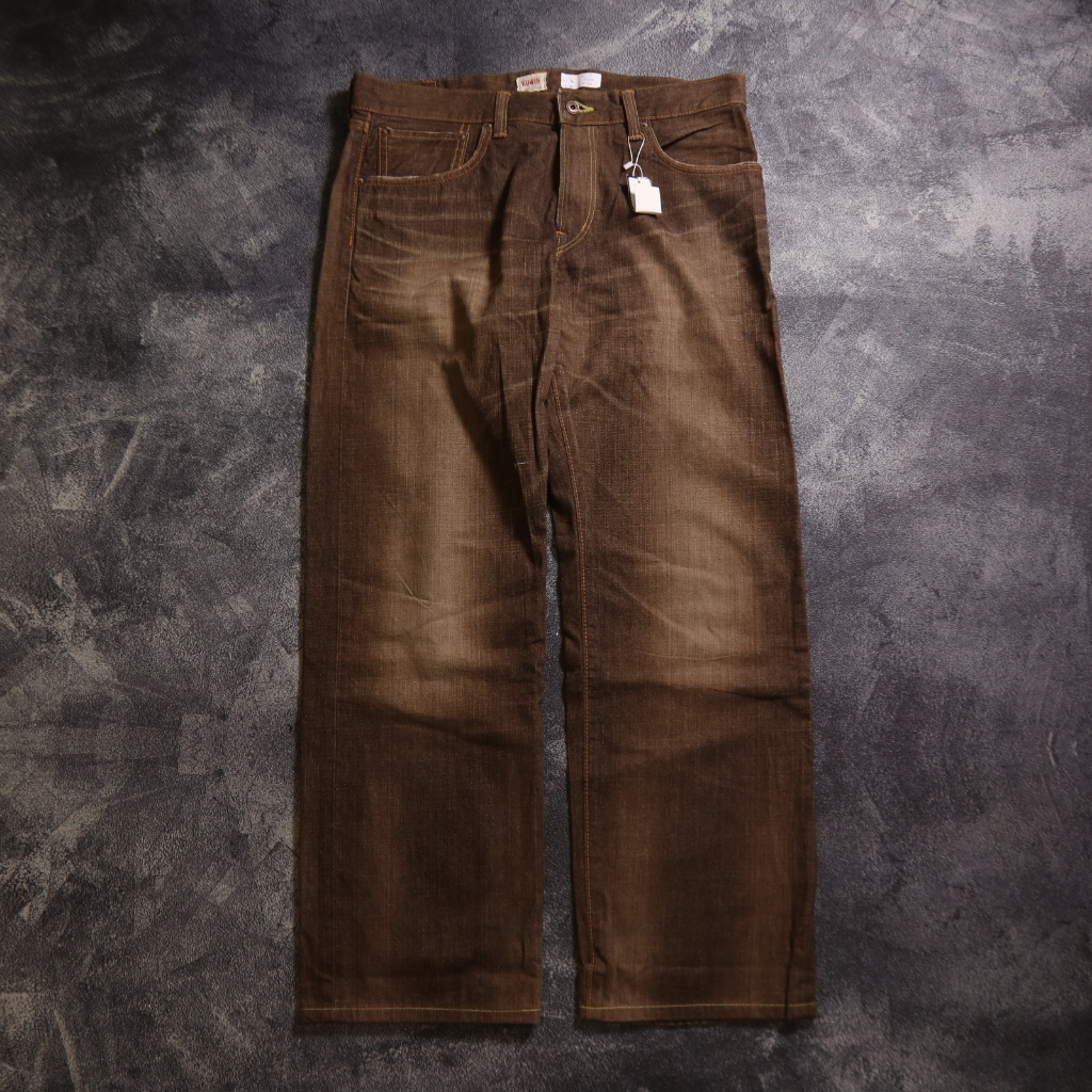 CELANA PANJANG EDWIN 505 SELVEDGE JAPAN JEANS DENIM PANTS CJ40 SIZE 36