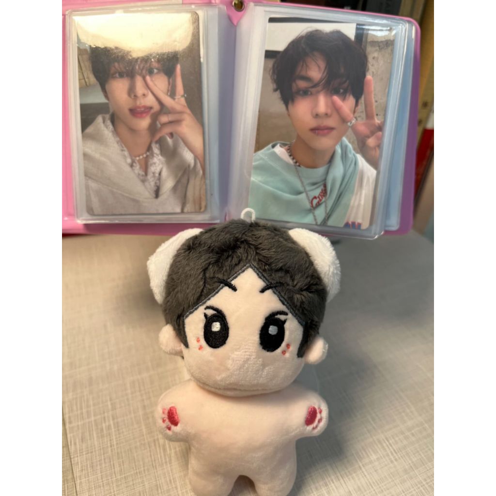 DOLL JUNGWON ENHYPEN MINI COTTON DOLL LITTLE WON 10CM PLUSH DOLL JUNGWON ENHYPEN KUALITAS WAHID